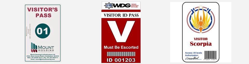 Visitors ID Cards Printing Dubai